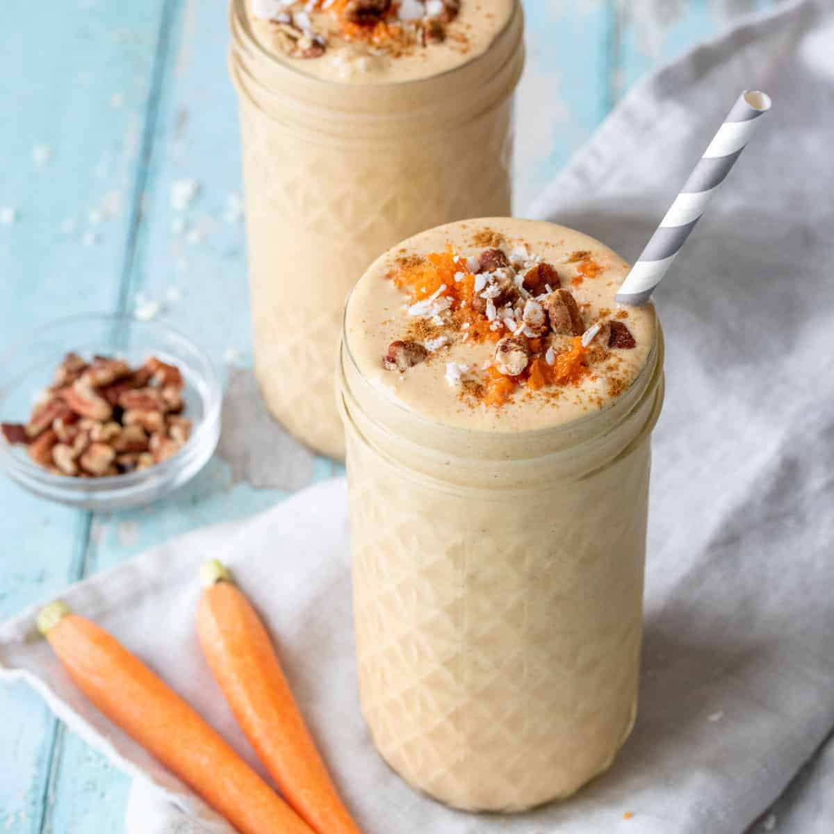 The Healthy Carrot Cake Smoothie: Sneak Veggies Into Kids' Diets